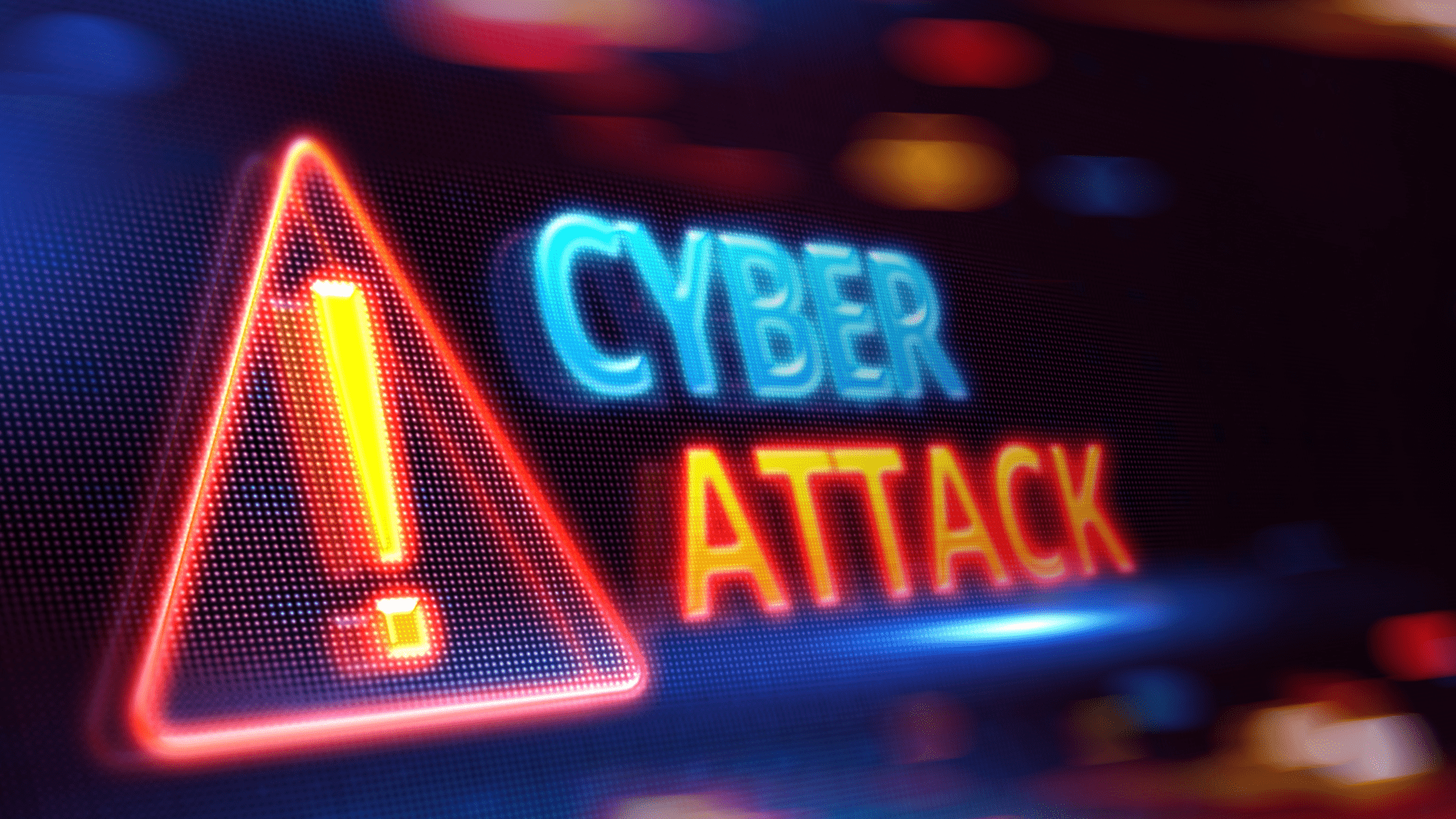 Image of cyber attack