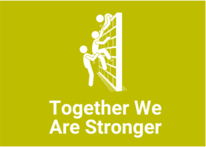 Together We Are Stronger graphic